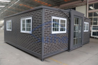 Maison mobile modulaire préfabriquée en acier Suihe de 20 pieds, extensible