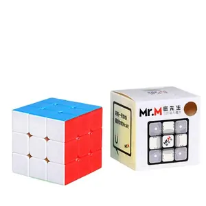 胜寿3x3x3 M R.M磁性魔方益智塑料益智玩具