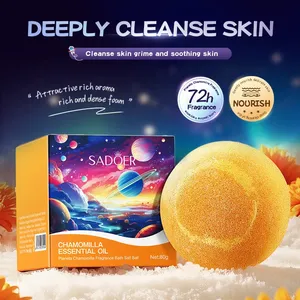 高品质瑞彩轩多色浴盐球海盐80克天然深层滋养温和清洁肌肤改善粗糙 - Product Image 3