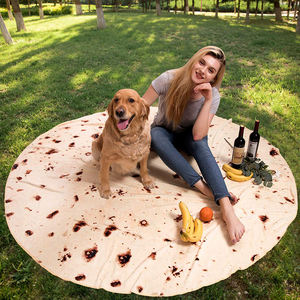 جديد من المصنع كروشيه ميكي سلة كبيرة بطانية فطيرة التورتيلا - Product Image 6