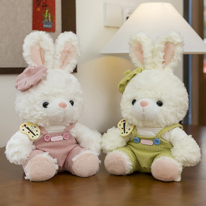 Série Painter : Adorables ours en peluche et lapins en peluche, tissu super doux, petite taille, cadeau d'anniversaire unisexe pour enfants - Product Image 4