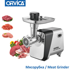ORVICA Picadora de Carne Eléctrica Multifuncional para el Hogar, Máquina para Hacer Salchichas, Estándar Europeo, Exportación - Product Image 3