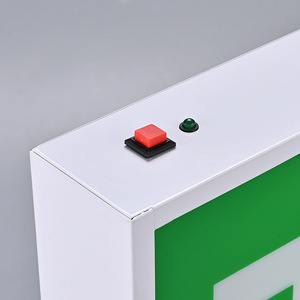 Lampe frontale <span class=keywords><strong>double</strong></span> personnalisable IP30 pour éclairage d'urgence incendie évacuation sécurité sortie fabricant panne de courant - Product Image 3