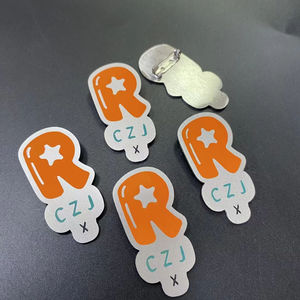 Lingshi Tùy Chỉnh Kim Loại Men Pin Quà Lưu Niệm Nhân Viên Thẻ Tên Ve Áo Pins Phù Hiệu Cho Phù Hợp Với Nam Giới Với Từ Tính Hoặc An Toàn Pin - Product Image 2