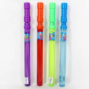 Newest soap bubble toys 4 colors bubble stick 37.5 cm Plastic big bubble sword