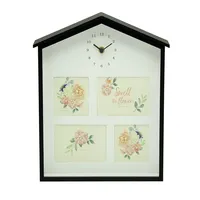 Nuevo arte clásico de madera 3D Glass Shadow Box House Deep Painting Picture Frame
