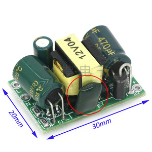 ดีซี ดีซี คอนเวอร์เตอร์ 5V 700Ma 12V 400Ma 3.5W บอร์ดเมาท์โมดูลพลังงานแยกส่วน 30X20 มม. - Product Image 1