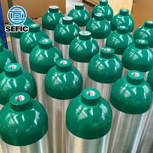 Fabricante portátil Venta directa Md Tamaño Dot3al Aluminio sin costura 6061 Cilindro de oxígeno médico - Product Image 1