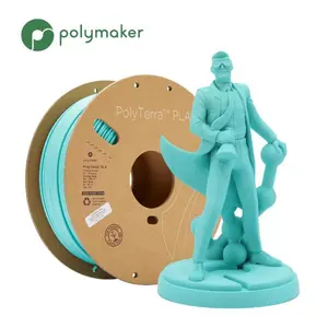 Polymaker Grosir PolyTerra PLA Filamen 1.75Mm 1Kg, Matte 3d Printer Filamen PLA 1.75 Filamento 3d