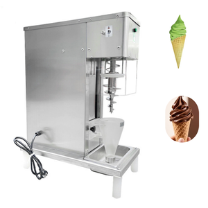 Yogurt Ice Cream Gelato Blending Mixer Machine Swirl Drill Frozen Fruits Ice Cream Blender Fresh Fruit Ice Cream Mixing Machine - Product Image 4