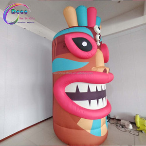 เสาโทเทมเป่าลมสำหรับโฆษณาทางไกล3.5เมตรสูง - Product Image 3