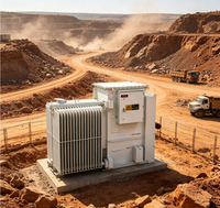 Rainbow ZGS20-GY-1250kVA Poste de transformation triphasé 35/0.4kV, type boîtier, monté sur socle, pour milieu désertique, à isolation thermique personnalisée, étanche et immergé dans l'huile