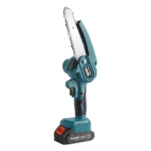 MulinSen - <span class=keywords><strong>Mini</strong></span> <span class=keywords><strong>Motosierra</strong></span> Inalámbrica de Alta Eficiencia de 21 V, Sierra de Podar Eléctrica Profesional para Podar Árboles de Huerto y Trabajos de Carpintería - Product Image 1