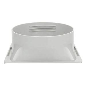 Connecteur de tuyau d'échappement d'air carré de 5.9 pouces, accessoire de climatisation, <span class=keywords><strong>adaptateur</strong></span> de fenêtre de climatiseur Portable - Product Image 1