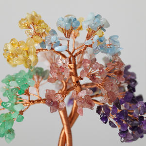 Wholesale DIY Big Size Polished Crystal Chips Tree Agate Base Natural Crystal Healing <strong>Gravel</strong> <strong>Stone</strong> for Christmas Laser - Product Image 5