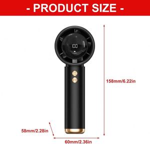 USB Mini Portable 100-Speed N68 High-Speed <b>Handheld</b> Turbo <b>Fan</b> New Foldable Plastic Desktop Small <b>Fan</b> for Household Use - Product Image 2