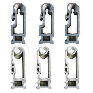 Perfiles Modernos de Aleación de Aluminio para Puertas y Ventanas de Vidrio, Esquinas Metálicas, Cerraduras Combinadas, Conectores Duraderos para Cajones y Muebles - Product Image 3