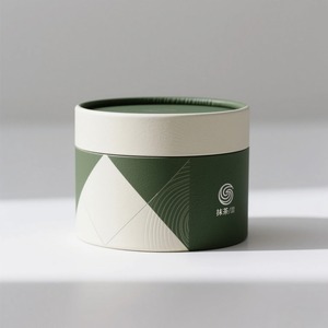 Tubo de Papel Personalizado de Grado Alimenticio para Polvo de Matcha, Envase de Cartón Ecológico para Polvo de Té Verde y Polvo de Hierbas - Product Image 3