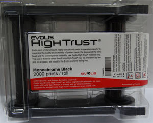 <span class=keywords><strong>Ruban</strong></span> 2000 du noir K du <span class=keywords><strong>ZENIUS</strong></span> d'<span class=keywords><strong>Evolis</strong></span> RCT023NAA Images - Product Image 3