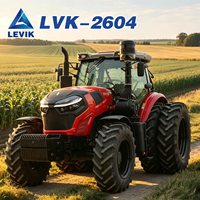 Mini tracteur agricole à 4 roues motrices, machines agricoles avec boîte de vitesses à pompe, option cabine