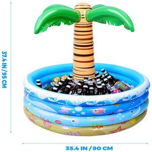 Inflatable Coconut Tree Ice Bucket 90x95cm Cooling Pool Toy Outdoor Beach Party Use - Product Image 5