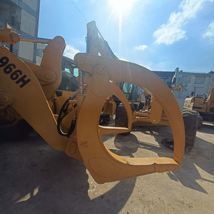 Super équipement Chargeurs d'occasion CAT 966H Chargeurs frontaux d'origine Pince d'occasion de bonne qualité et de performance parfaite - Product Image 6