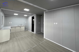 Maison conteneur préfabriquée extensible personnalisée avec structure en acier galvanisé pour un logement temporaire, bureau ou dortoir - Product Image 4