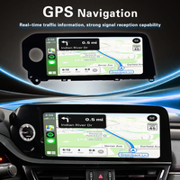Lecteur DVD de voiture, autoradio, écran multimédia de navigation Android 14 Qualcomm Snapdragon 12,3 pouces avec Carplay pour Lexus ES 2022