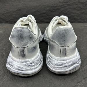 Zapatillas de Baloncesto de Lona Blancas de Alta Calidad, Transpirables, con Cordones, Forro de Malla, de Lujo, Estilo Casual, para Hombre - Product Image 6