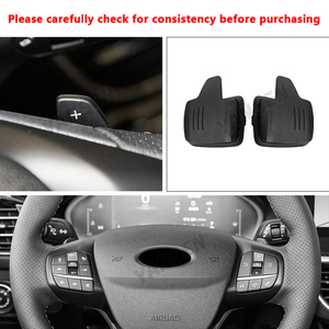 2 Piezas de Extensiones de Palanca de Cambios para Volante de ABS, Accesorios Interiores para <span class=keywords><strong>Ford</strong></span> Focus, Escape, <span class=keywords><strong>Kuga</strong></span> 2016-2020, EVOS <span class=keywords><strong>2022</strong></span> - Product Image 6