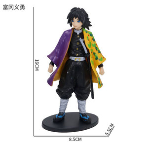 Grande figurine en PVC Demon Slayer Tanjiro Nezuko Kanae Uzui, modèle de personnage d'<span class=keywords><strong>anime</strong></span>, décoration de voiture, 0-24 mois - Product Image 4