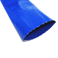 Protection UV 100M 6 pouces PVC Flexible Layflat tuyau toile approvisionnement Anti-irrigation agricole Tubes en plastique toile Layflat tuyau
