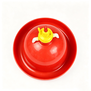 Nouvel abreuvoir automatique Plasson de grande capacité pour poulets de chair, canards, oies, volailles, en forme de cloche, en PEHD - Product Image 1