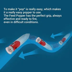 Leurre de pêche flottant Action <span class=keywords><strong>Feed</strong></span> Popper 100mm 120mm 150mm 175mm, Popper de surface, Wobbler, artificiel, pour saumon, eau douce, rivière - Product Image 5