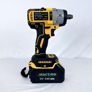 ประแจบล็อกไร้สาย 21V 500N.M สำหรับงานหนัก แบบไร้แปรงถ่าน ใช้แบตเตอรี่ลิเธียม สำหรับเปลี่ยนยางรถยนต์ ระดับอุตสาหกรรม - Product Image 1