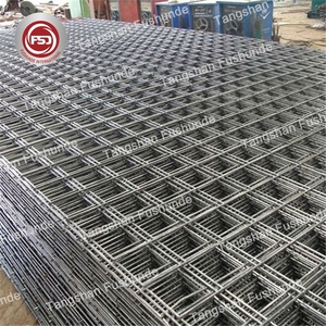 Fushunde Clôture à maillons de chaîne en treillis métallique en <span class=keywords><strong>fer</strong></span> noir personnalisé Services de soudage par coupe de style armure toile galvanisée enduite de poudre - Product Image 5