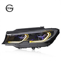 Ensemble de phares LED G20 pour BMW Série 3 20-22 G20 G28 DRL avec projecteur à lentille séquentielle et clignotant, système d'éclairage automobile