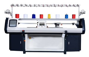 เครื่องถักเสื้อผ้าแบบอัตโนมัติระบบคอมพิวเตอร์สองระบบ MaxZing ใช้พลังงานจากเครื่องยนต์ สำหรับถักเสื้อสเวตเตอร์ หมวก และผ้าพันคอ - Product Image 3