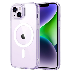 Per iPhone 14 per MagSafe, custodia per telefono con cavalletto antiurto, Cover protettiva protettiva per modello Plus - Product Image 1