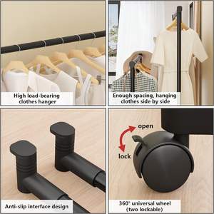 Séchoir à <span class=keywords><strong>linge</strong></span> pliable à 3 niveaux Support de séchage pour vêtements d'intérieur et d'extérieur - Product Image 3
