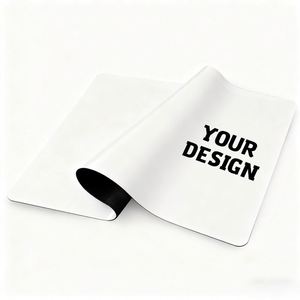 Manufacturer Custom <b>Small</b> Mouse Pads Wholesale Computer <b>White</b> Blank Sublimation Stitched Edges <b>Table</b> Desk Mat - Product Image 1