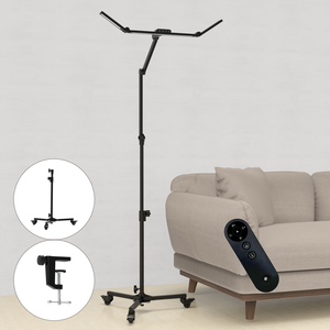 مصباح أرضي تصميم عصري مصباح قائم LED ديكور لصالون المكتب أو صالة العرض Stehlampen Lamparas De Pie lmpadaire - Product Image 2