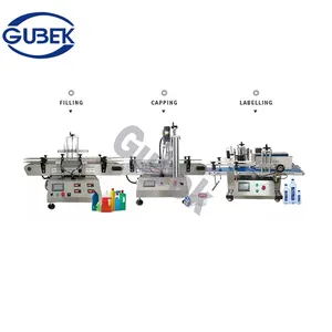 oral liquid bottle filling and sealing machine piston filling machine