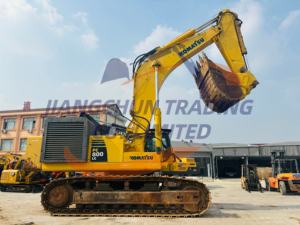 รถขุดตีนตะขาบโคมัตสึ PC800 รุ่นดั้งเดิม น้ำหนัก 80 ตัน เครื่องยนต์ดีเซล ปั๊มคุณภาพดี บูมและสติ๊ก ประสิทธิภาพสูง เครื่องจักรที่เชื่อถือได้ - Product Image 2