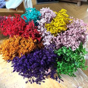 Fourniture <span class=keywords><strong>d</strong></span>'usine : Herbe de cristal stabilisée multicolore, fleur séchée, sans eau, matériau sec pour bouquets de mariage et artisanat en gros - Product Image 6