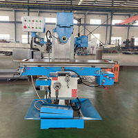 Fresadora Horizontal de Alto Rendimiento, Fresadora Universal Automática de 3 Ejes para Metal, Máquina con Mesa Elevadora