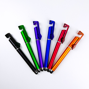 Tùy Chỉnh In Logo Giá Rẻ Bút Điện Thoại Di Động Chủ Với Màn Hình Cảm Ứng 0.5Mm Nhự<span class=keywords><strong>a</strong></span> Bóng Bút Cho Mã Qr Quảng Cáo Khuyến Mãi - Product Image 1