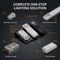 Güvenilir Kısılabilir SMD2835 LED Şerit Işık 12V24V 3000K 4000K 6500K Tek Renk BIS ETL Yüksek Yoğunluklu Bant Ayarlanabilir Parlaklık