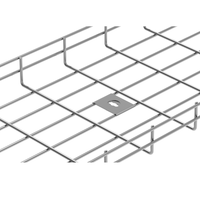 Plateau et panier en treillis métallique galvanisé Vich pour le câblage des centres de données, certifié CE/CUL, capacité de charge de 100 kg