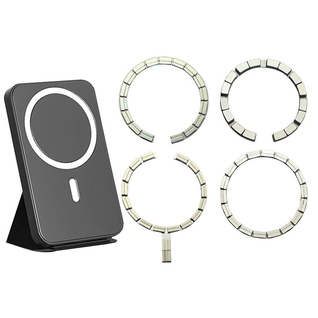 Back Cover Phone case Strong Wireless Charging Dedicated Multistage Ring Magnetic Magsafe Magnet Sticker for iphone 14 15 Magsaf